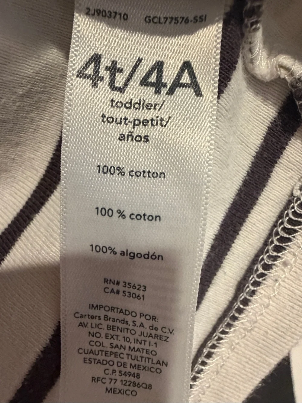 Carter's 4T Long Sleev Pajama Bundle Boys Dinosaur Construction Sleepwear 4 Sets